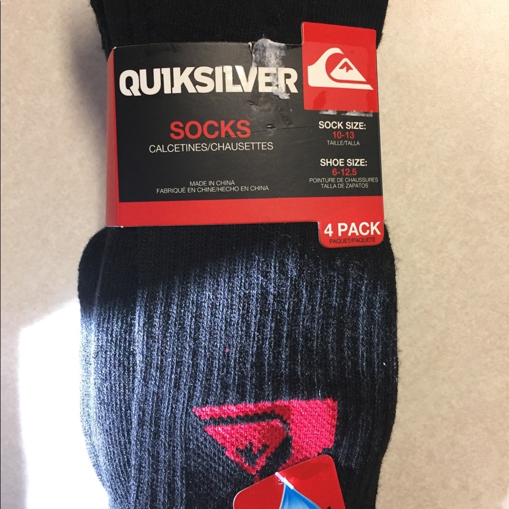 Quicksilver socks